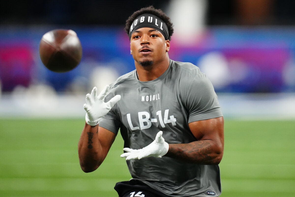 PHOTOS: Cedric Gray at 2024 NFL Scouting Combine