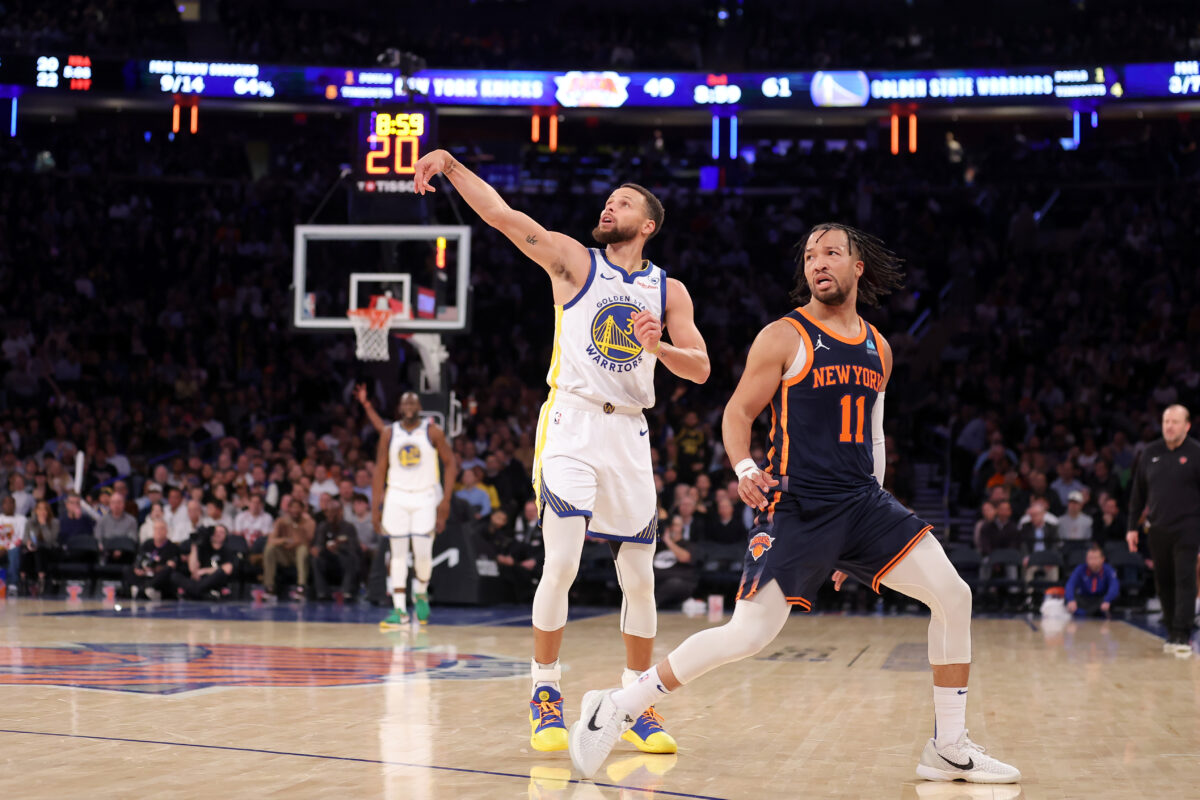 Highlights: Warriors’ Steph Curry torches Knicks with eight 3-pointers on way to 31-point effort