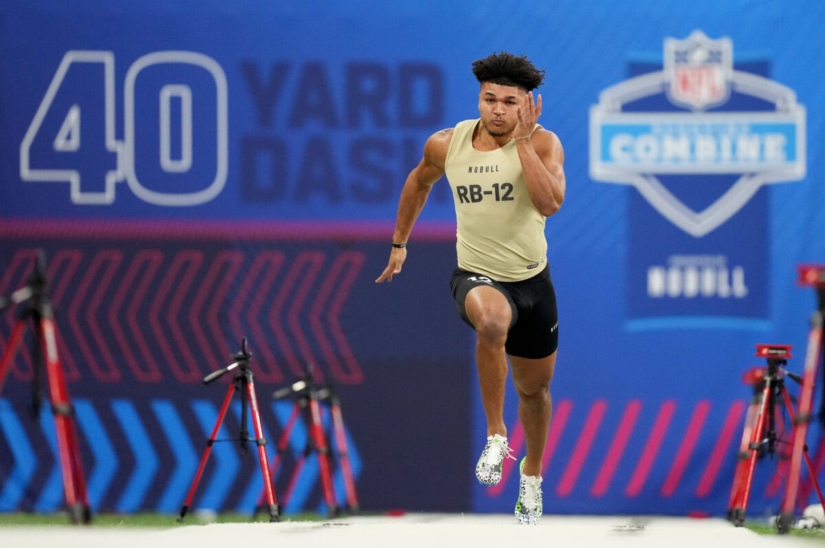 Former Wisconsin running back had a standout NFL combine performance