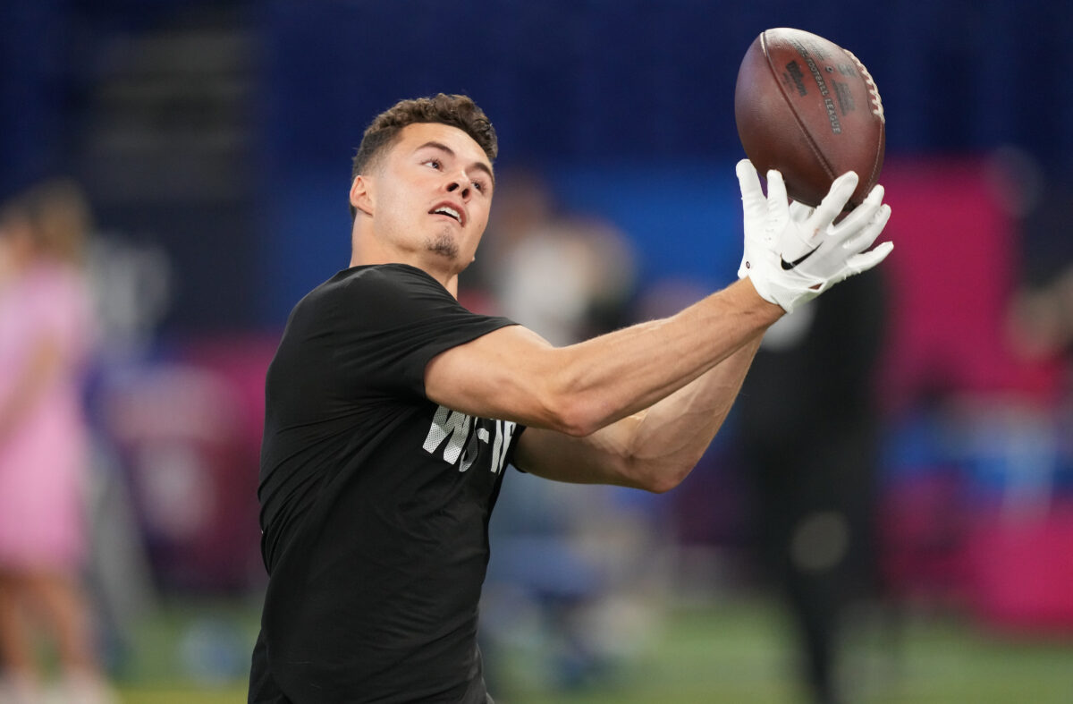 ESPN describes Ladd McConkey’s NFL combine performance as flawless