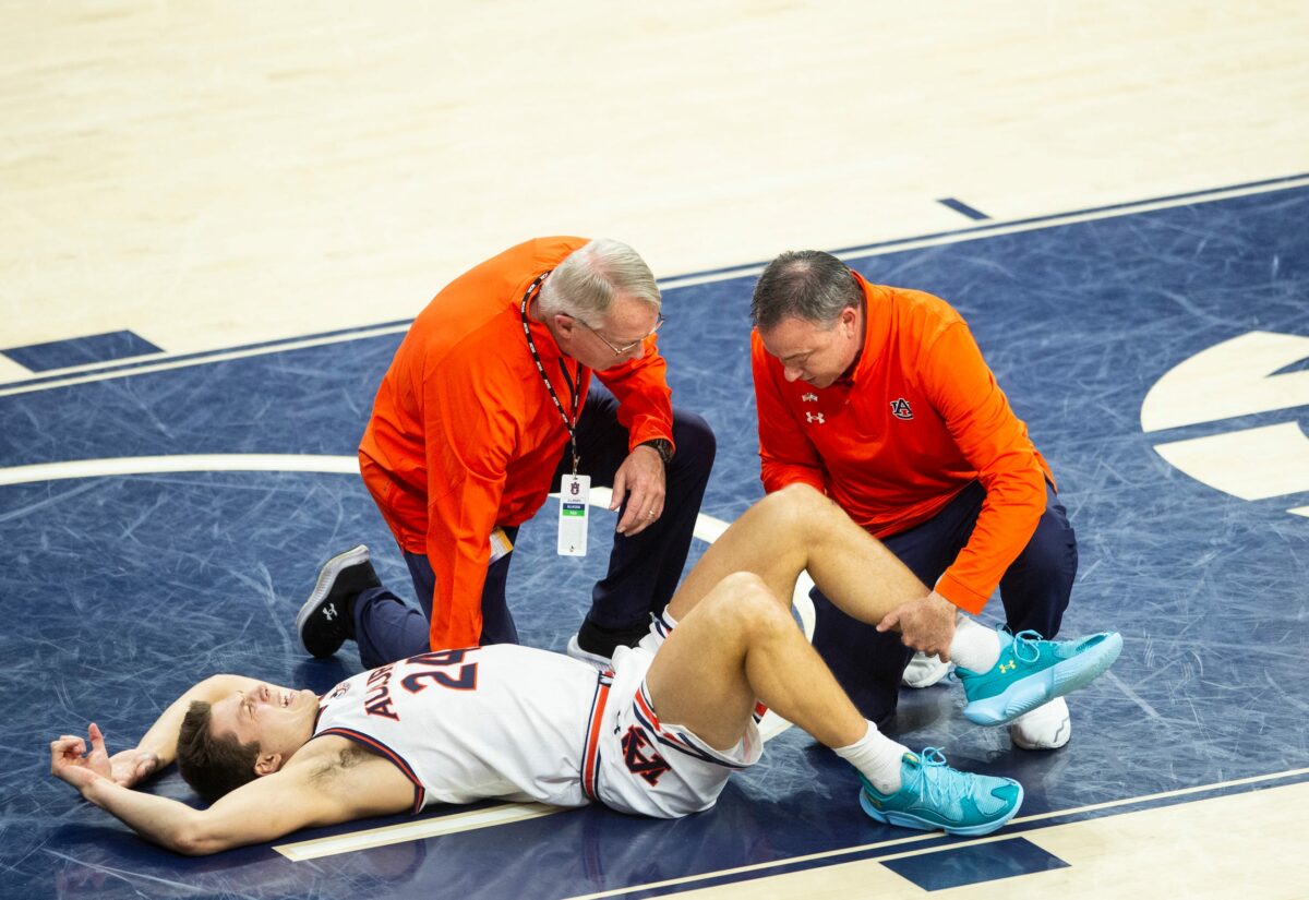 Auburn’s Lior Berman out for the season with injury