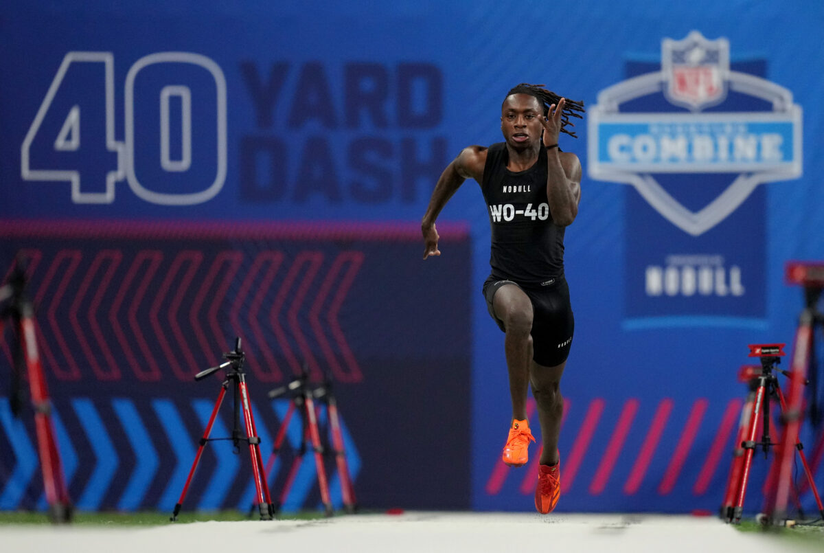 Potential Browns WR target stock watch at the NFL Scouting Combine