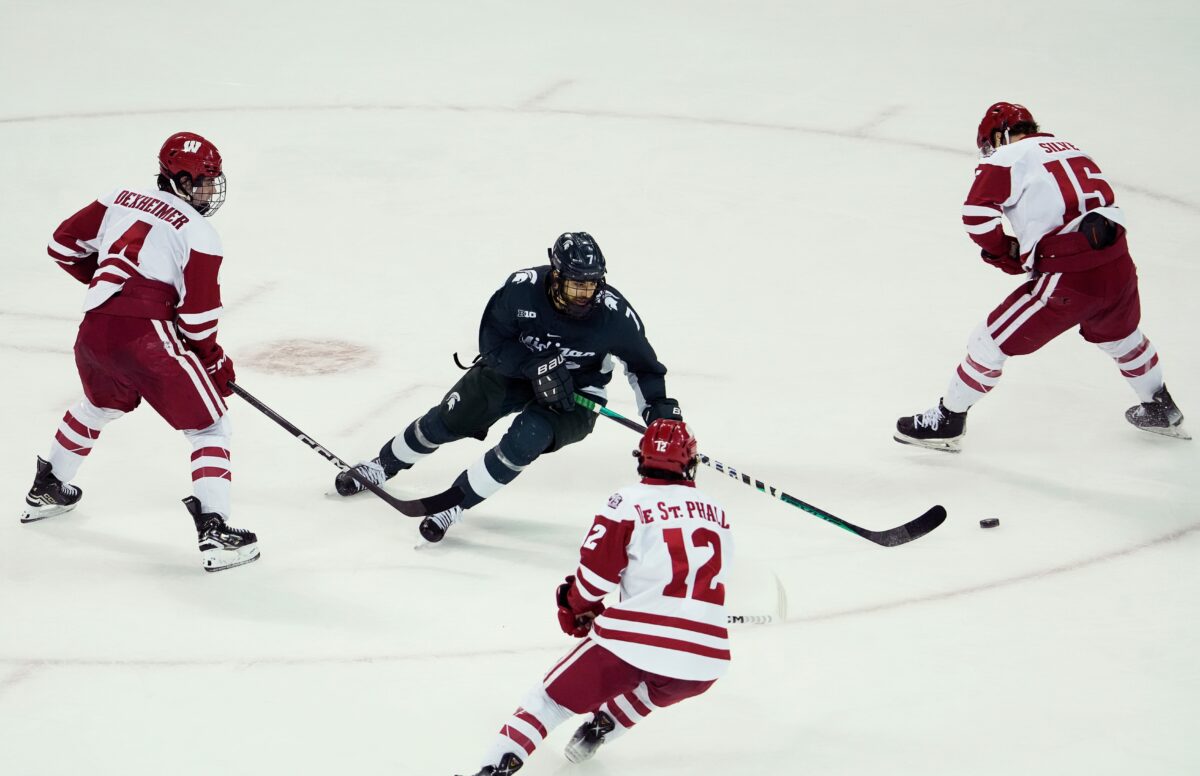 Gallery: Michigan State hockey’s weekend in Madison