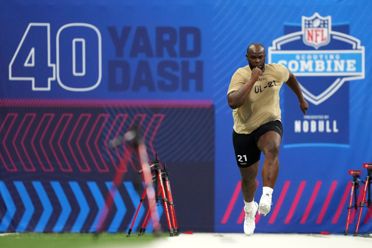 Jeremy Flax NFL Combine results