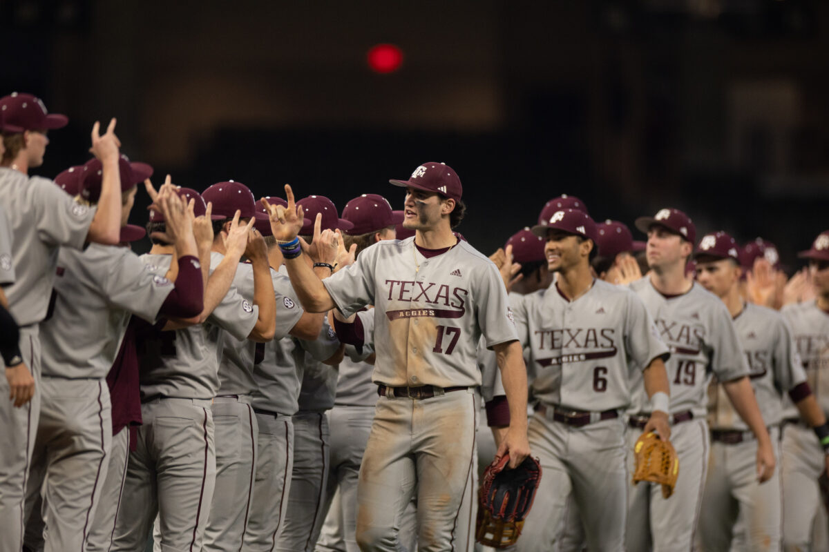 No. 7 Texas A&M beats Arizona State again at College Baseball Series to start 11-0 for first time since 2015