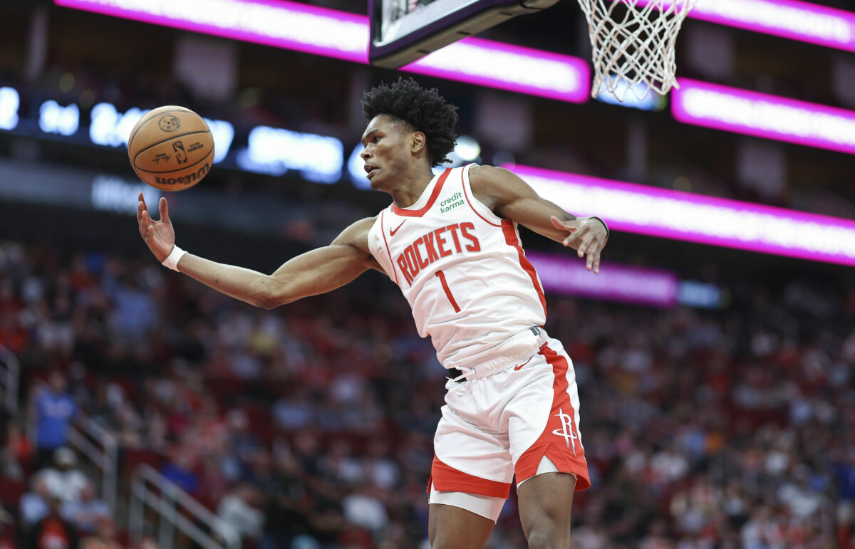 Rockets’ Ime Udoka explains what led to Amen Thompson’s career night