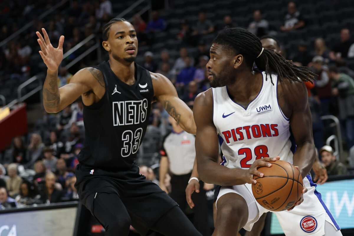 Nets’ Nic Claxton reacts to lack of rebounding in loss to Pistons