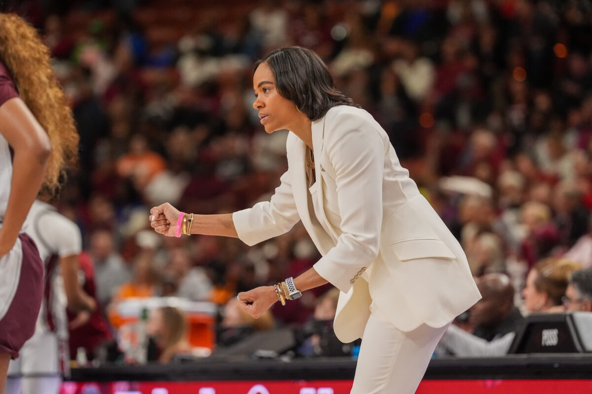 Head coach Joni Taylor gets Texas A&M women’s basketball back to the NCAA Tournament in year two