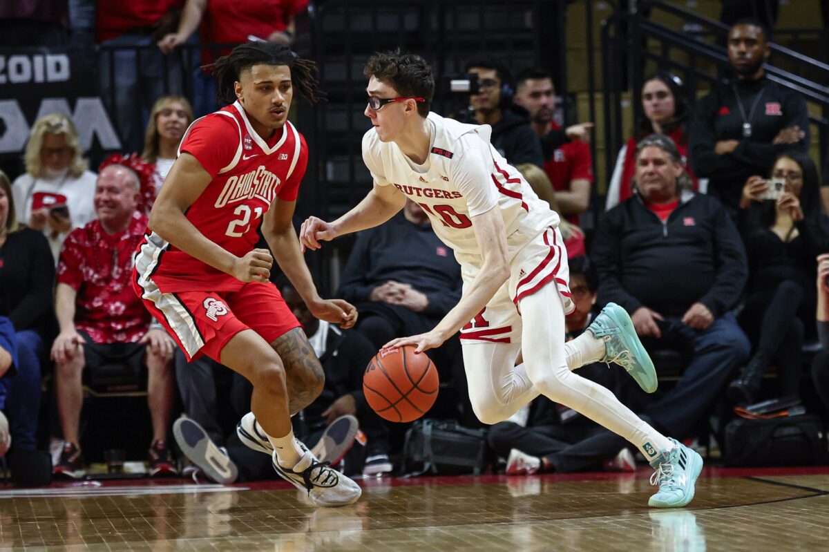 Reports: Gavin Griffiths is entering the transfer portal, to leave Rutgers basketball