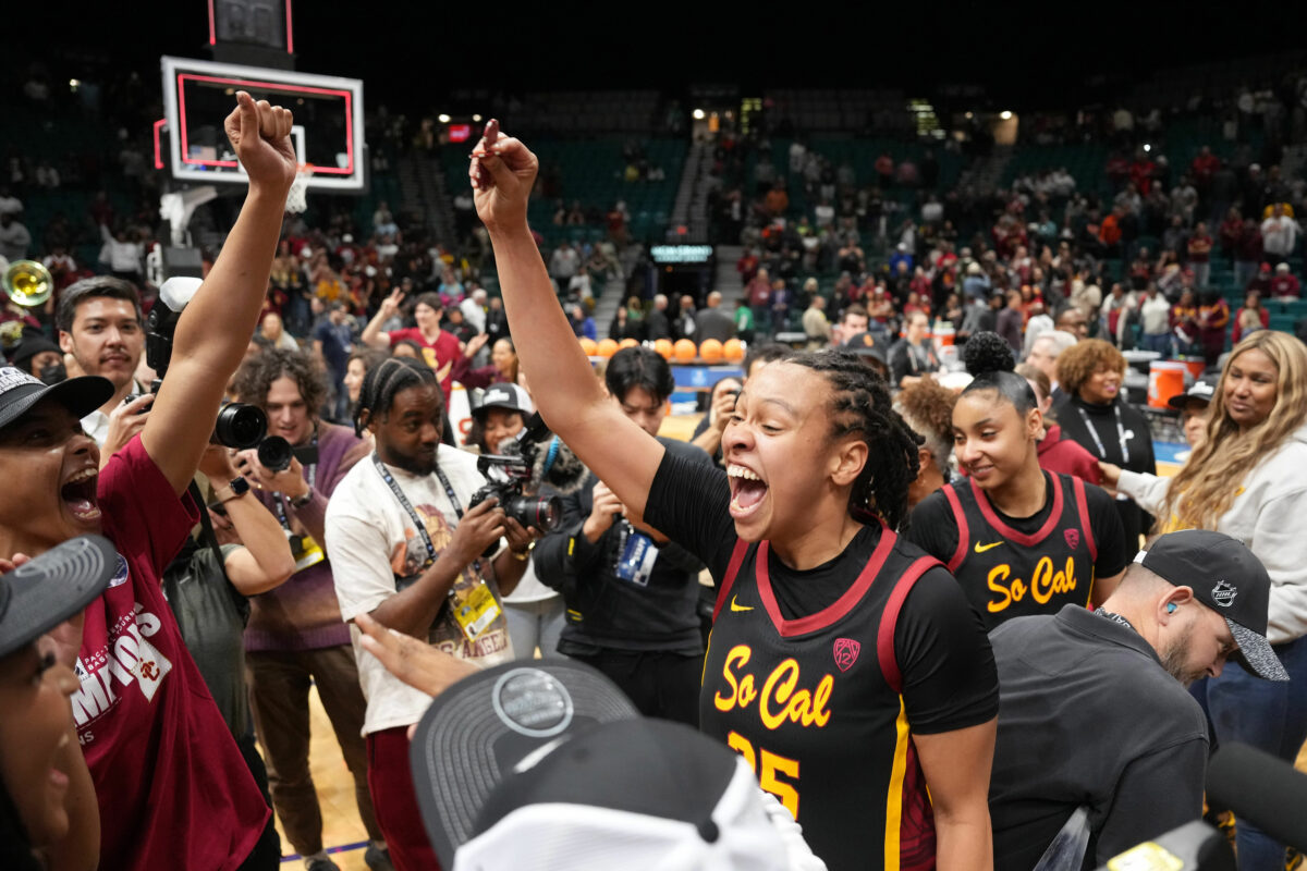 Photos from USC women’s basketball’s historic Pac-12 Tournament championship
