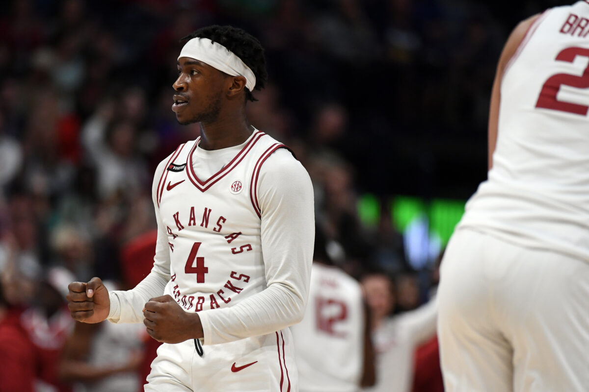 Texas A&M has been in contact with former Arkansas guard who recently entered the transfer portal