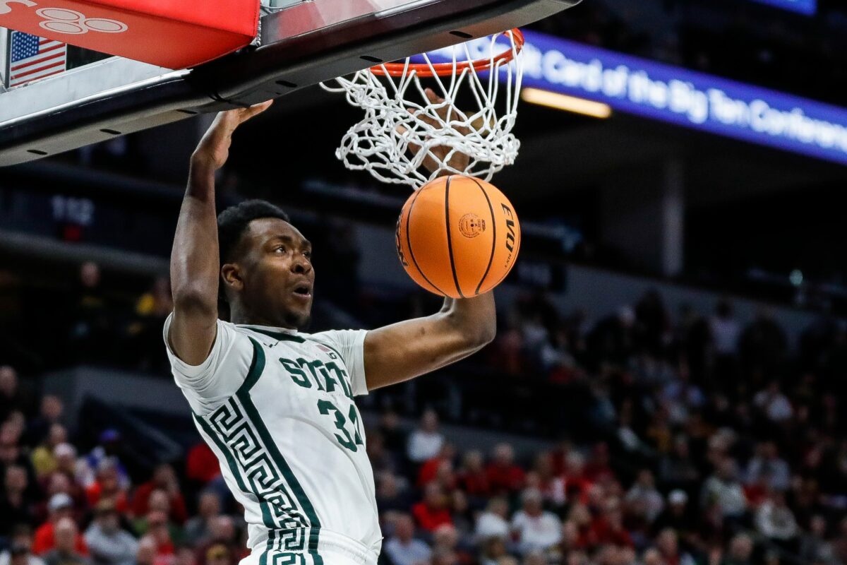 Michigan State basketball F Xavier Booker speaks on his future at MSU