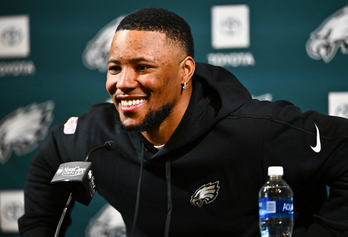 Saquon Barkley: Eagles were not ‘first interest’ entering free agency