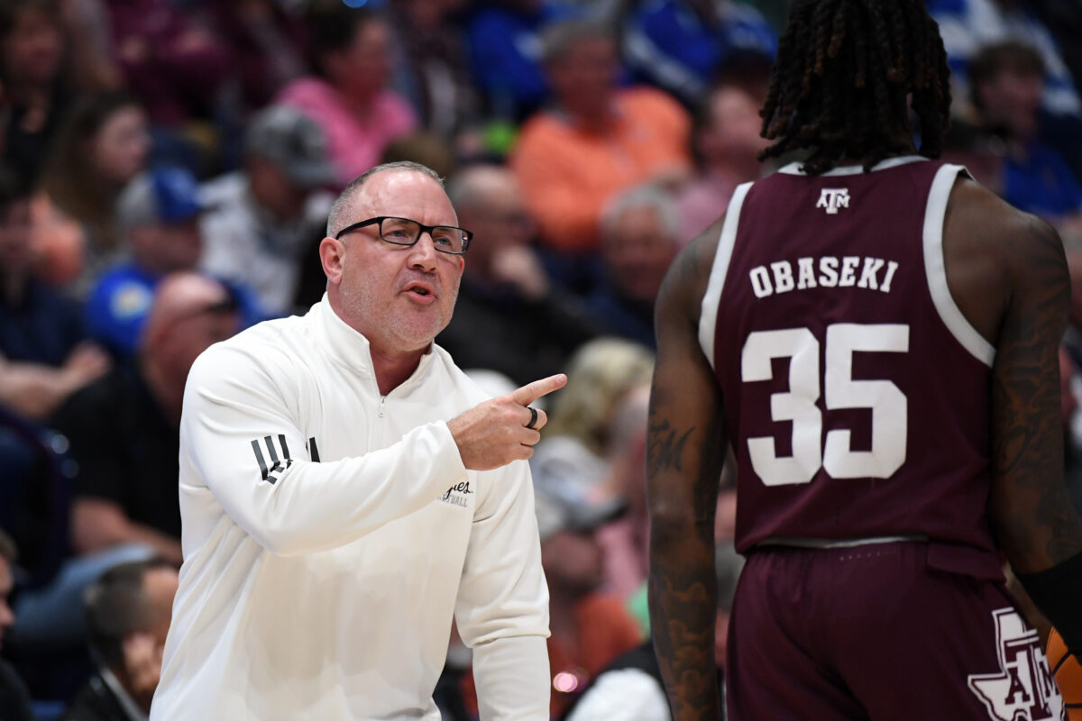 Texas A&M coach Buzz Williams discusses defense after loss to Florida in semifinals of SEC Tournament