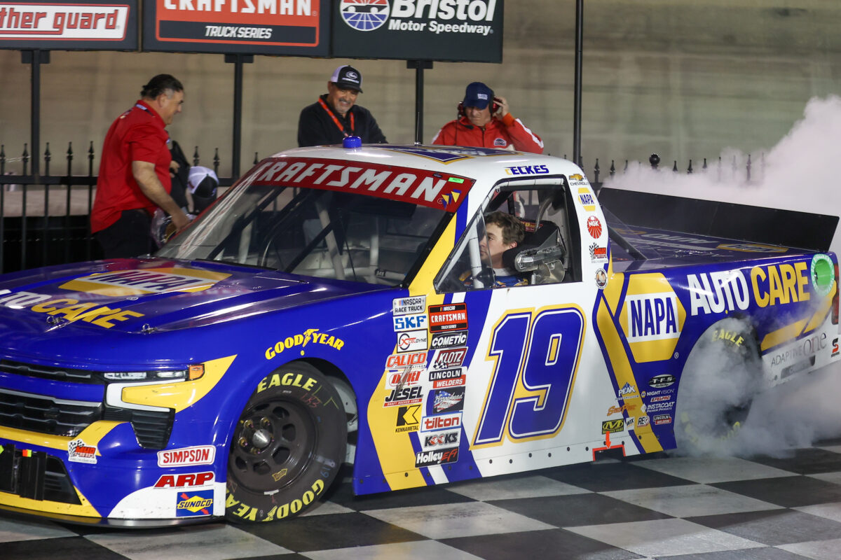 Christian Eckes wins the Truck Series race at Bristol, full results and race recap
