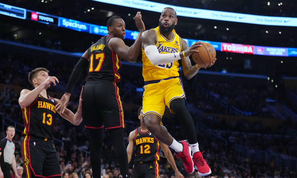Anthony Davis, D’Angelo Russell: LeBron James is locked in