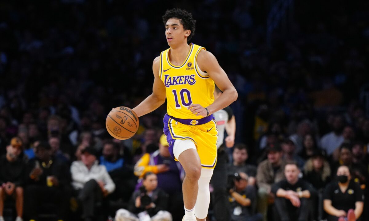 Max Christie talks about learning from D’Angelo Russell
