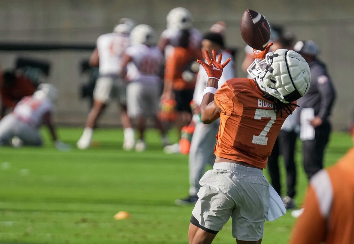 Texas WR Isaiah Bond named a newcomer under most pressure