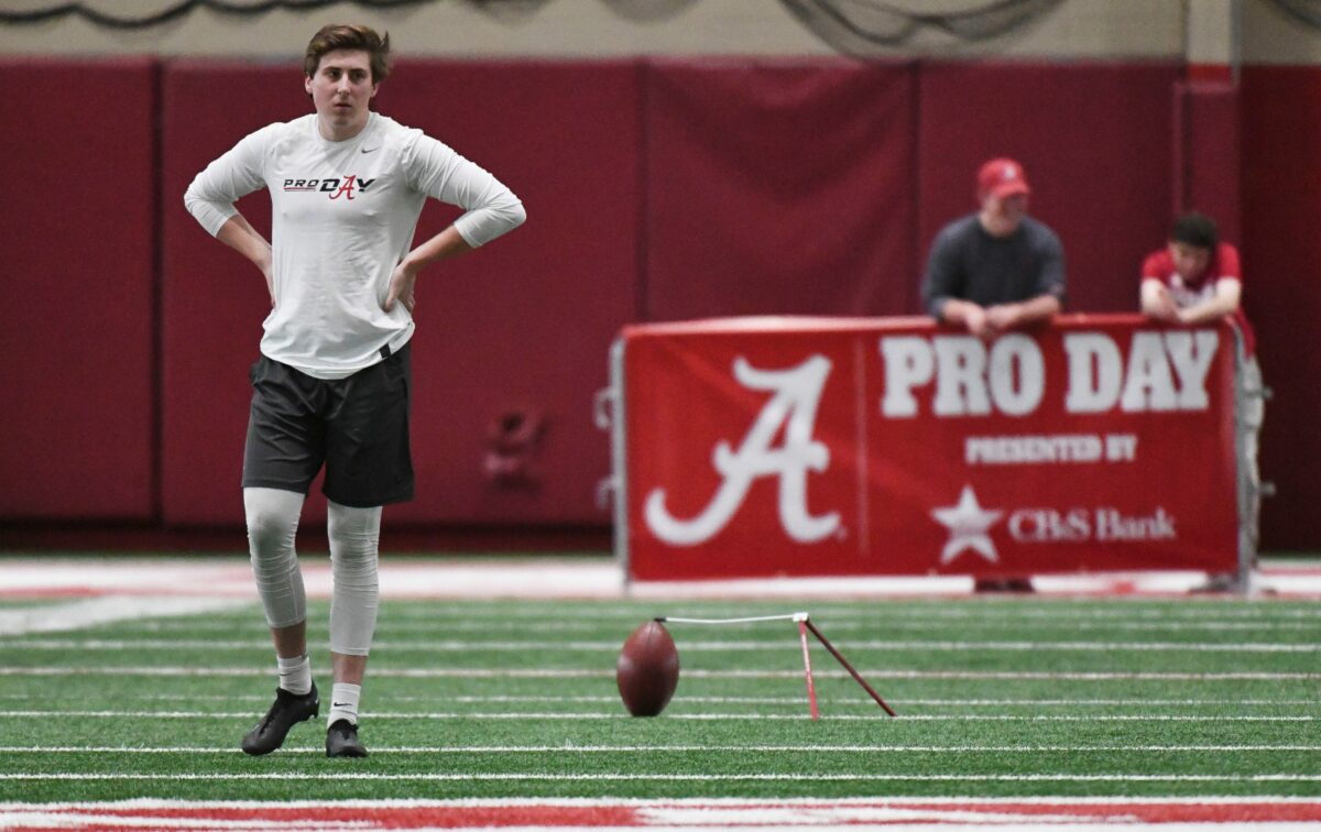 LOOK: Photos from Alabama football’s pro day