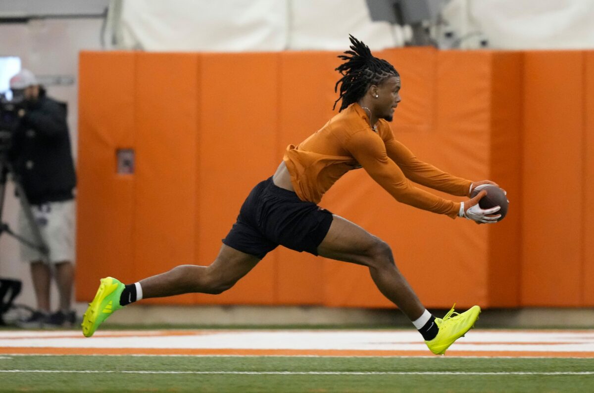 LOOK: Best photos from Texas’ Pro Day ahead of 2024 NFL draft