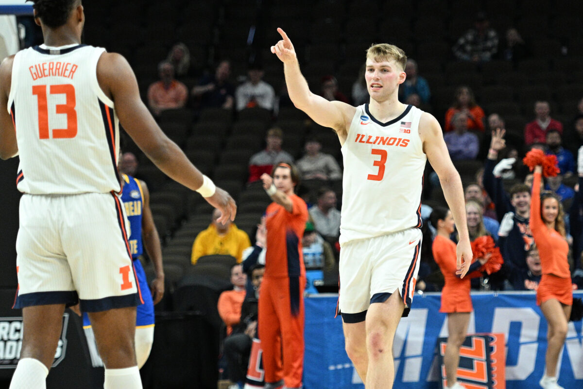 Illinois’ Marcus Domask made March Madness history with rare triple-double in first-round win