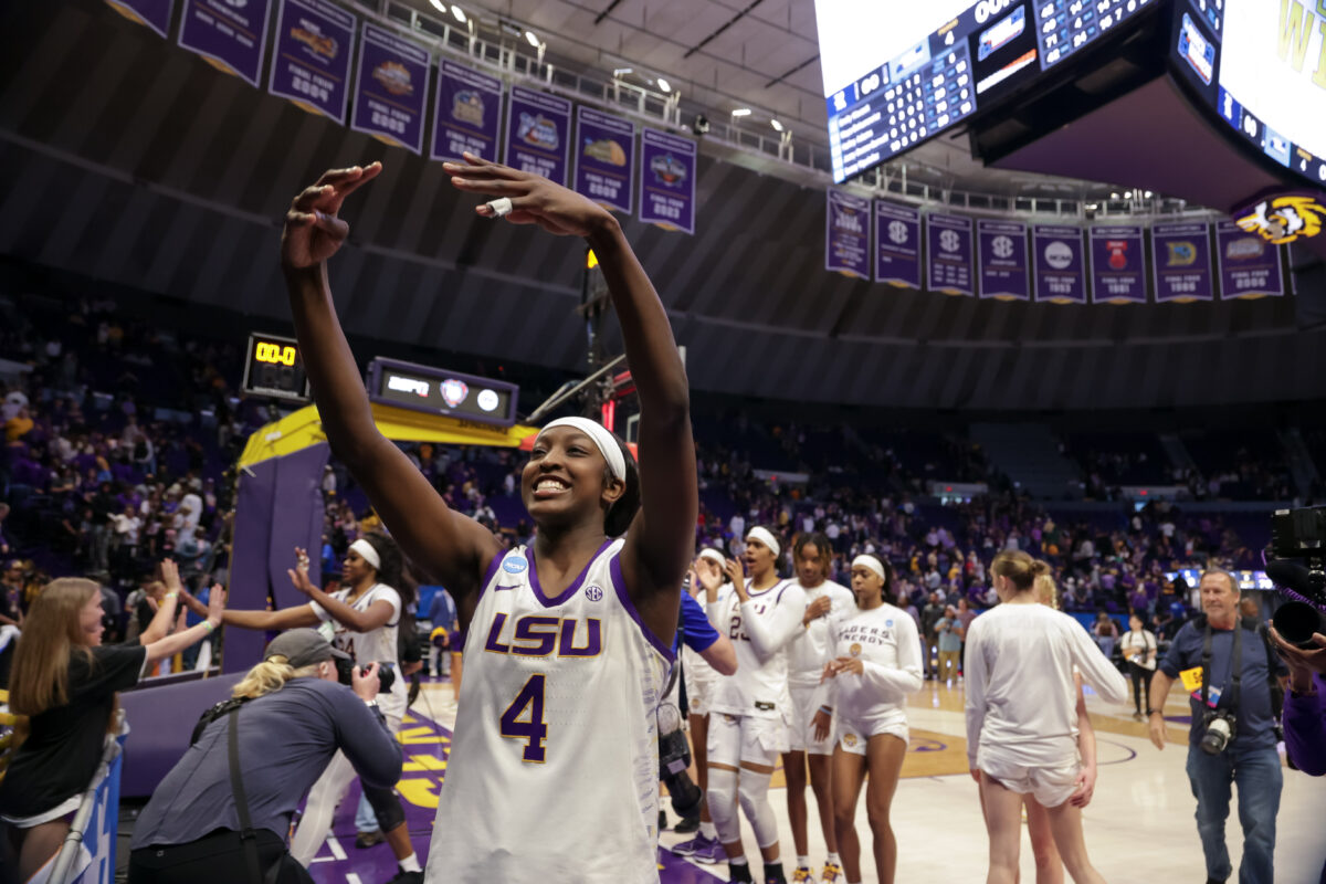 PHOTOS: LSU moves past Rice in NCAA Tournament opener