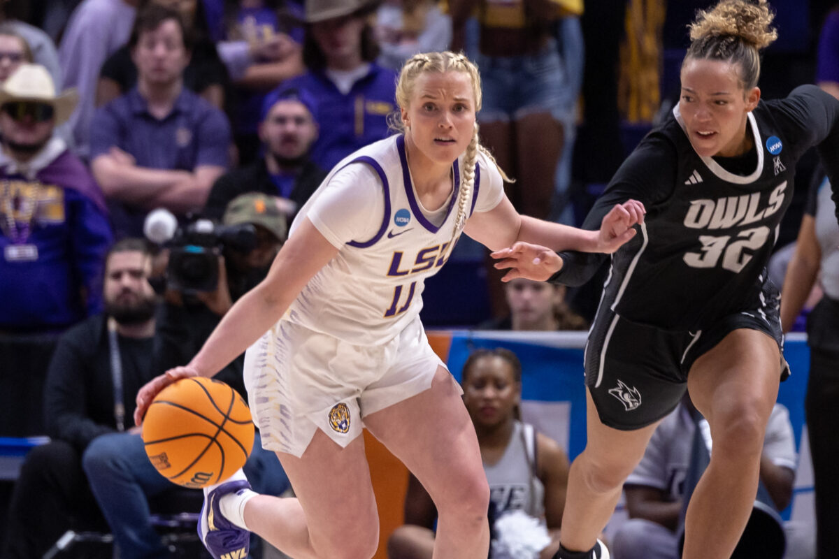 LSU women’s basketball survives against Rice in NCAA Tournament opener