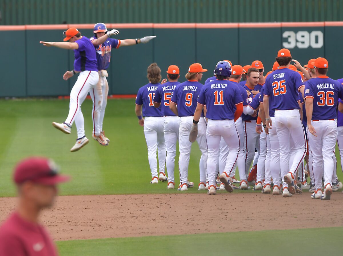 “Just how we drew it up”: eight-run Clemson rally stuns Florida State in walk-off