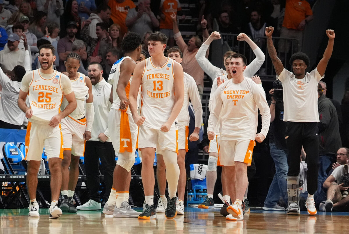 Tennessee beat Texas in the Round of 32 despite only making 12-percent of its 3-pointers