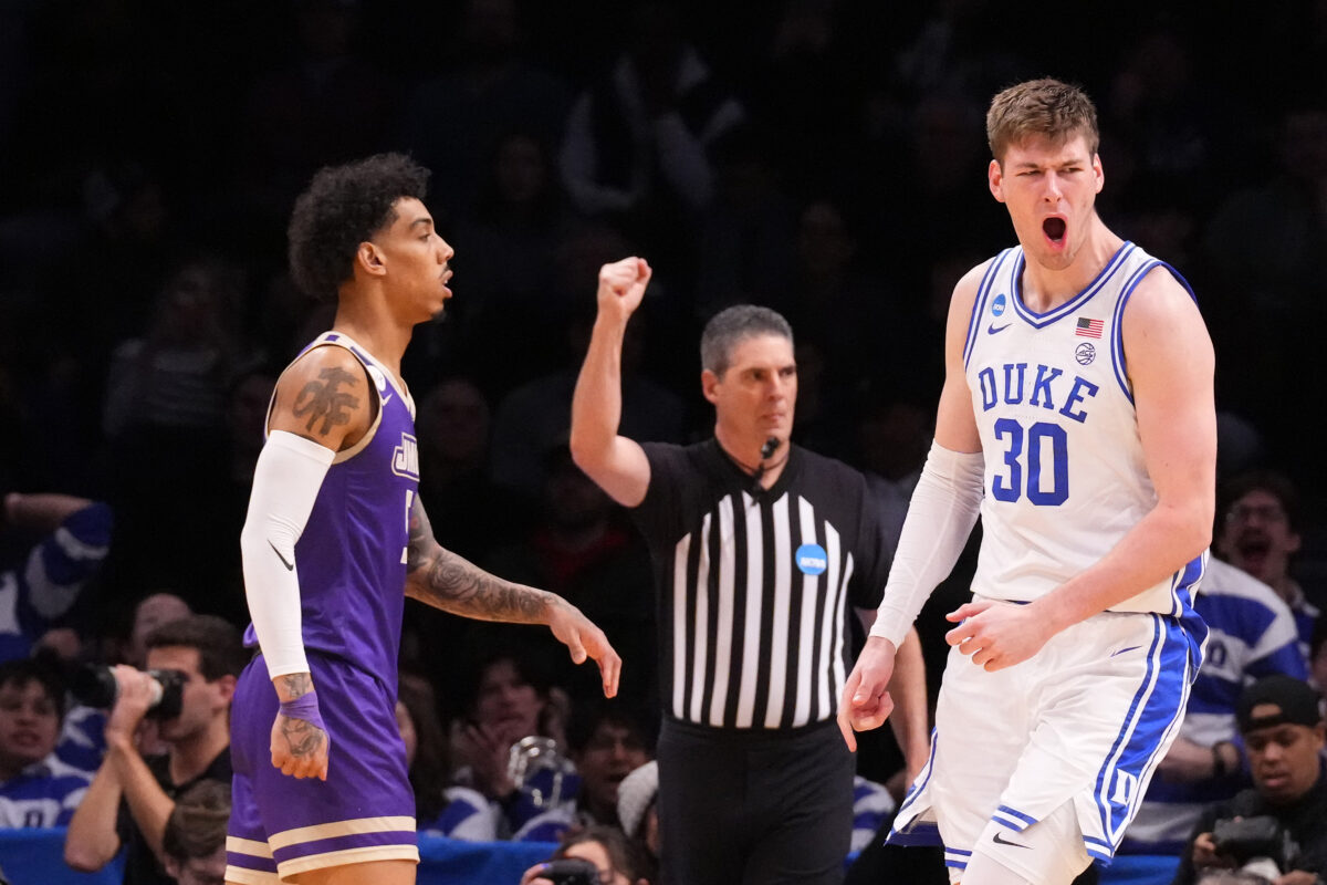 March Madness: Duke obliterates James Madison, advances to Sweet 16