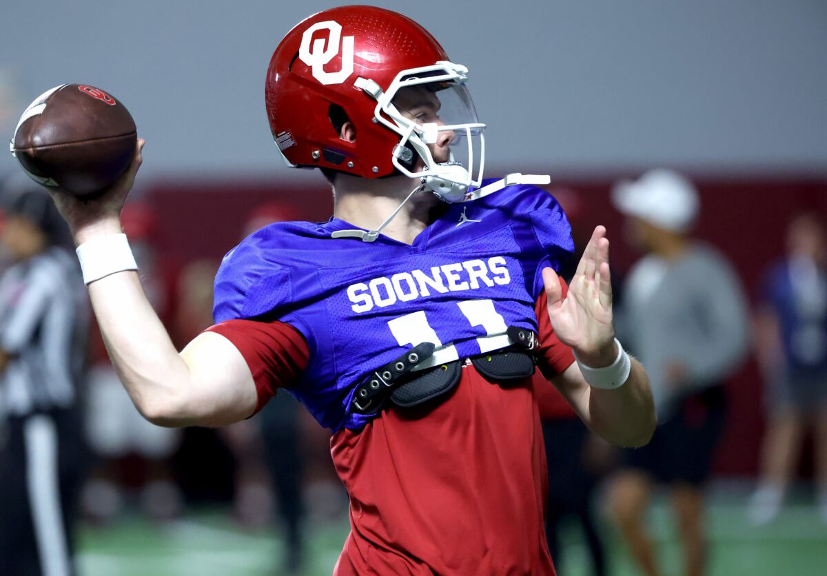 Best photos from latest Oklahoma Sooners spring practice