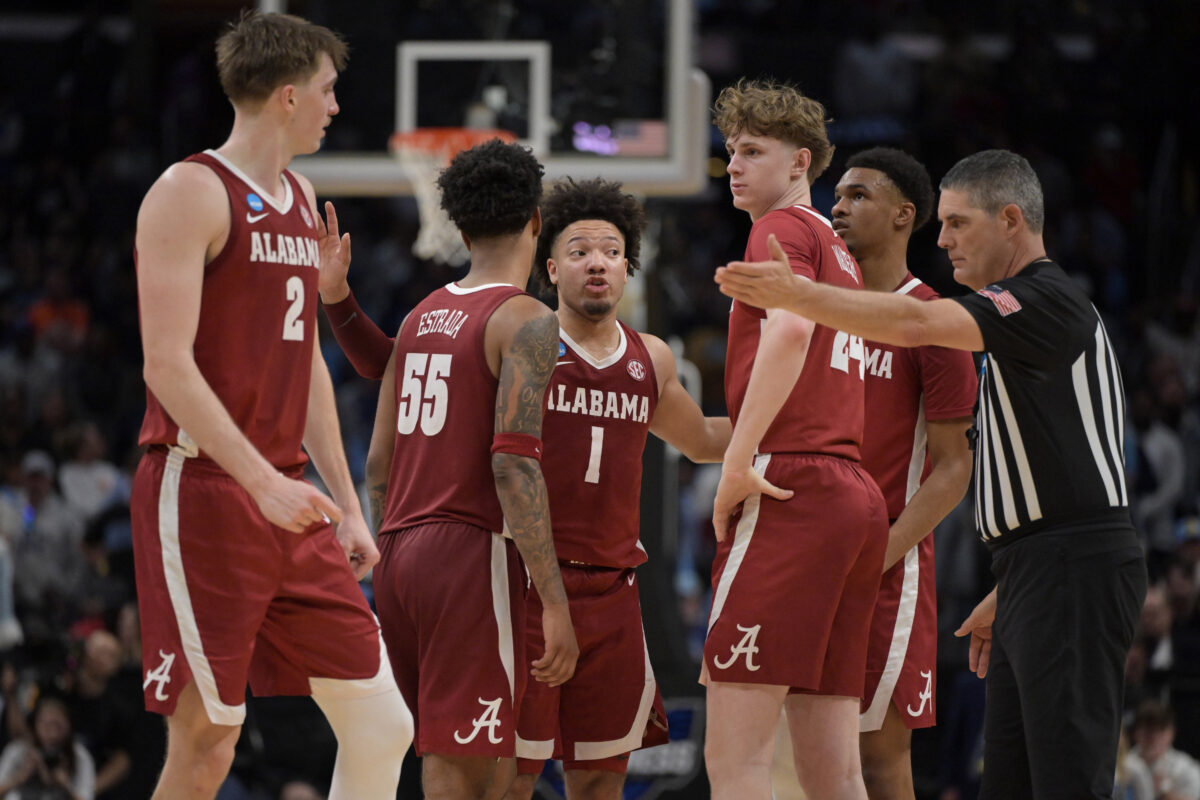 Images from Alabama’s win over North Carolina in the Sweet 16