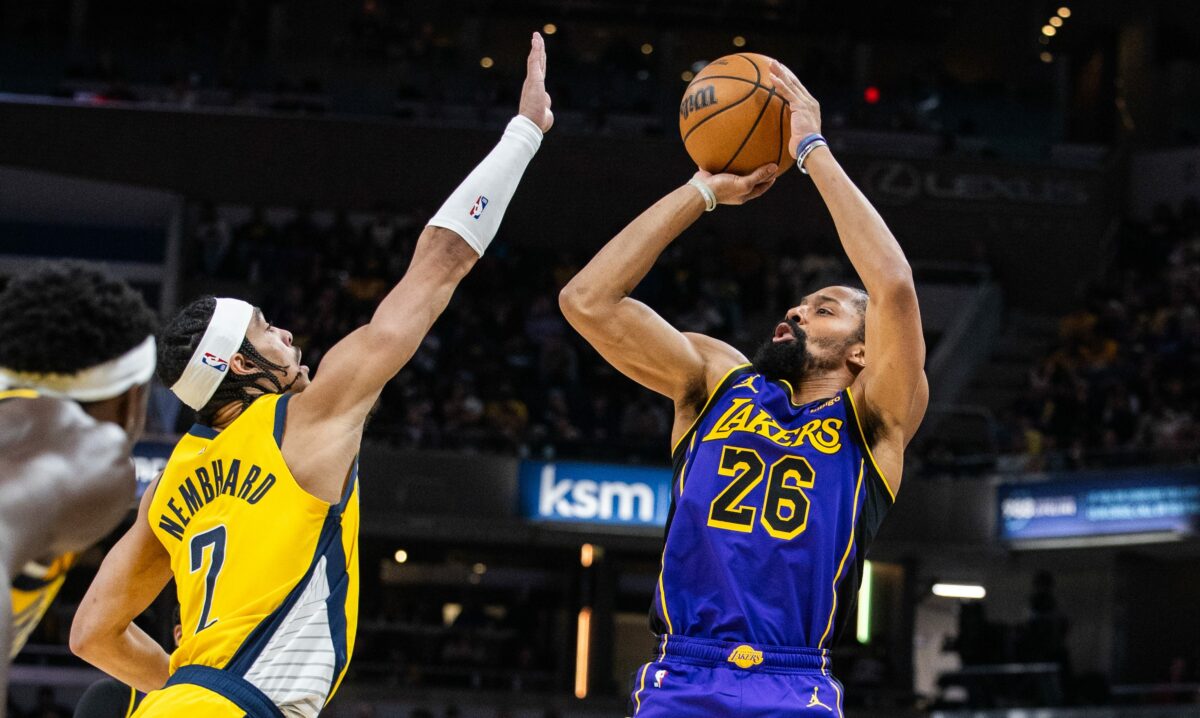 Spencer Dinwiddie says he wants to remain with the Lakers