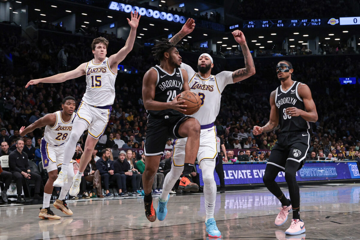 Nets’ Cam Thomas reacts to tough loss on Sunday to the Lakers