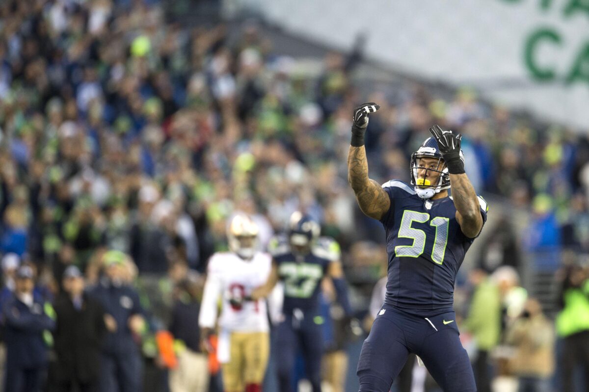 Bruce Irvin reacts to KJ Wright joining 49ers coaching staff: ‘Terrible!’