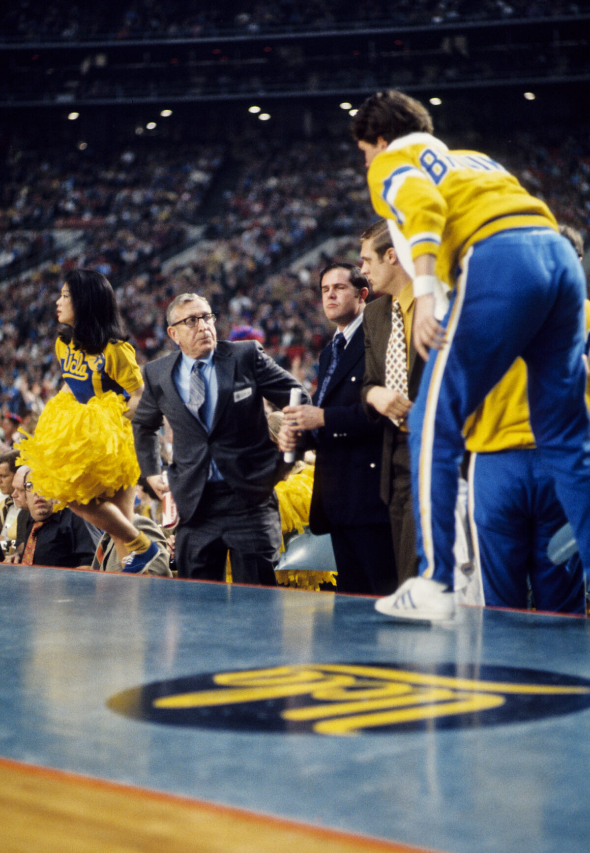 Photos of legendary UCLA coach John Wooden