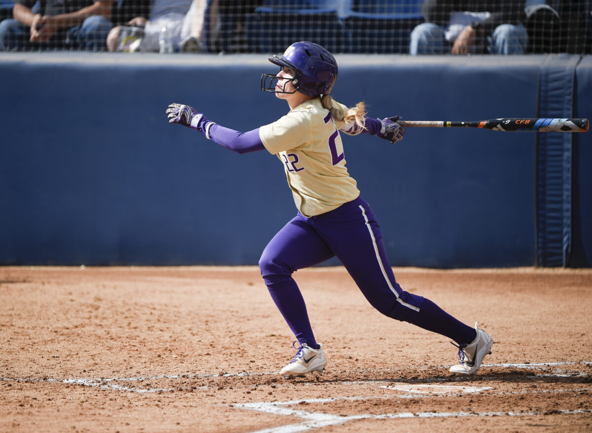 Johnson’s walk-off grand slam clinches sweep of Maryland for Washington softball