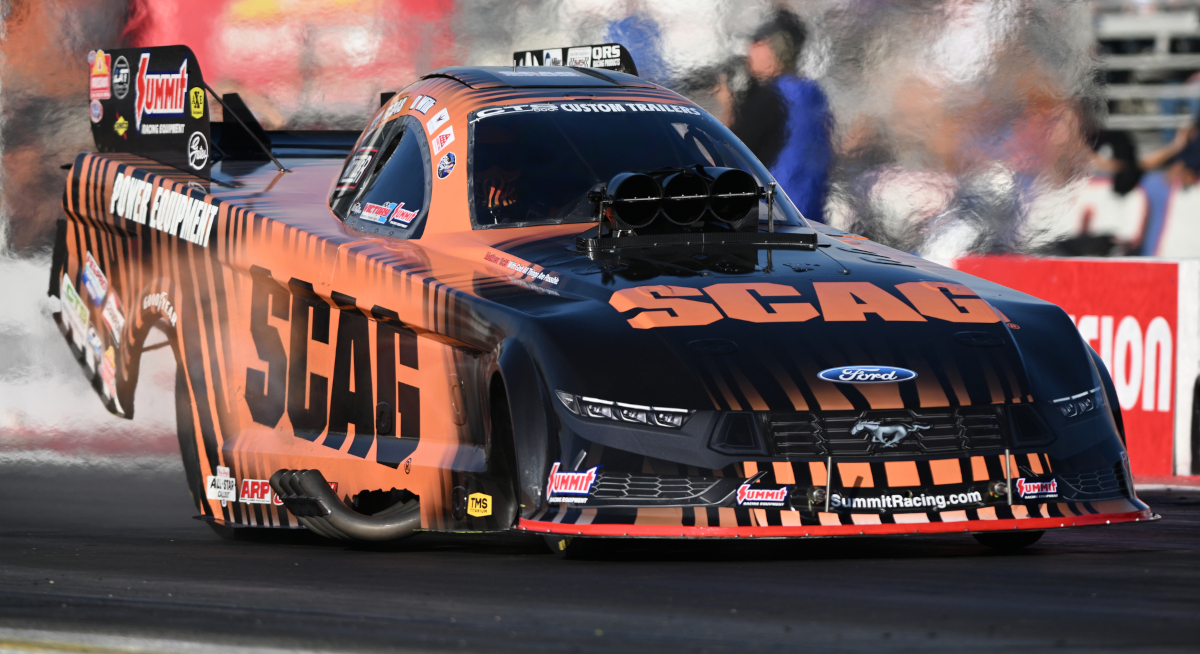 Wilkerson grabs first career provisional No. 1 at NHRA Winternationals