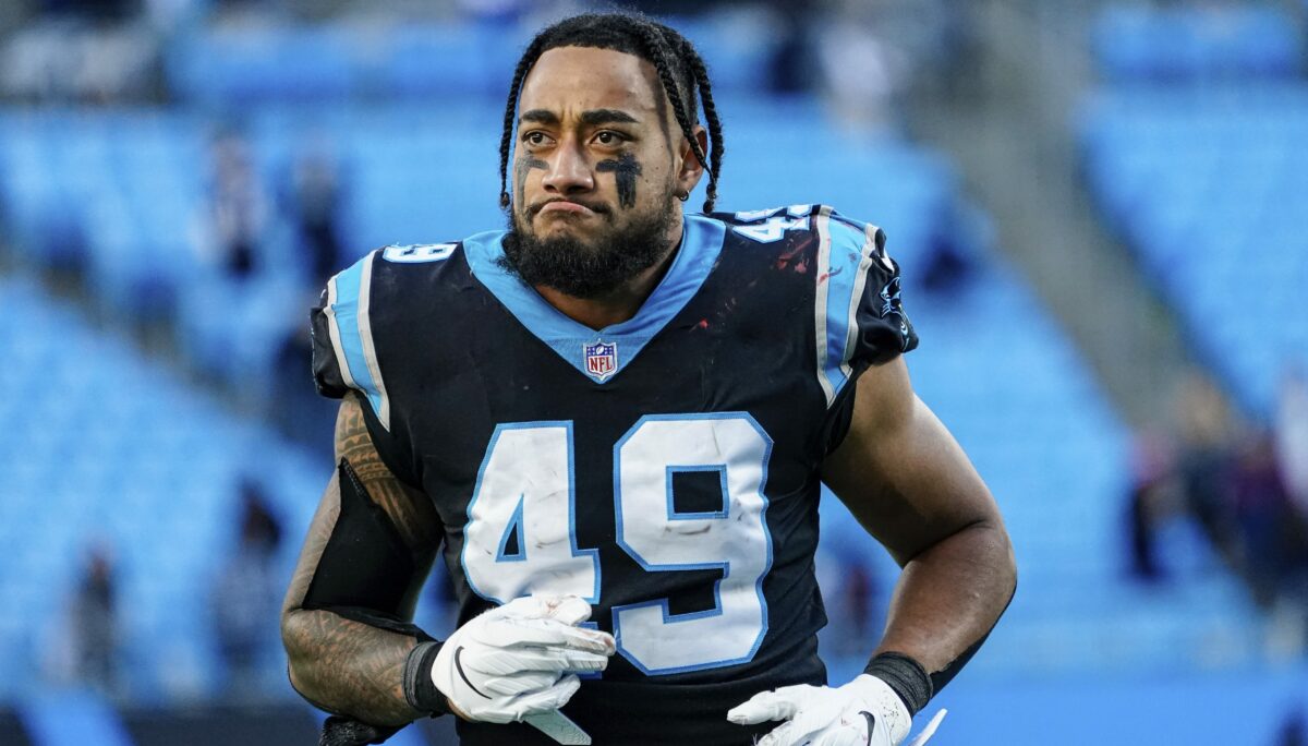 Commanders reportedly signing former Panthers LB Frankie Luvu