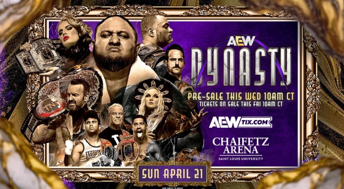 AEW Dynasty, new AEW PPV, announced for April 21 in St. Louis
