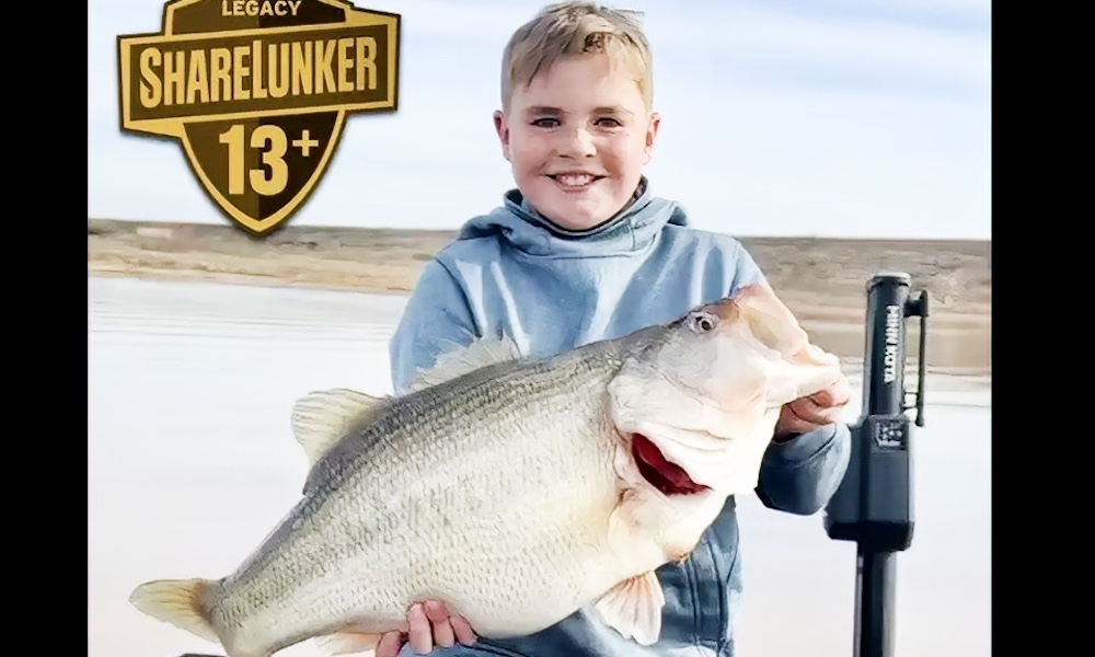 Boy, 11, lands record bass that will help enhance Texas fisheries