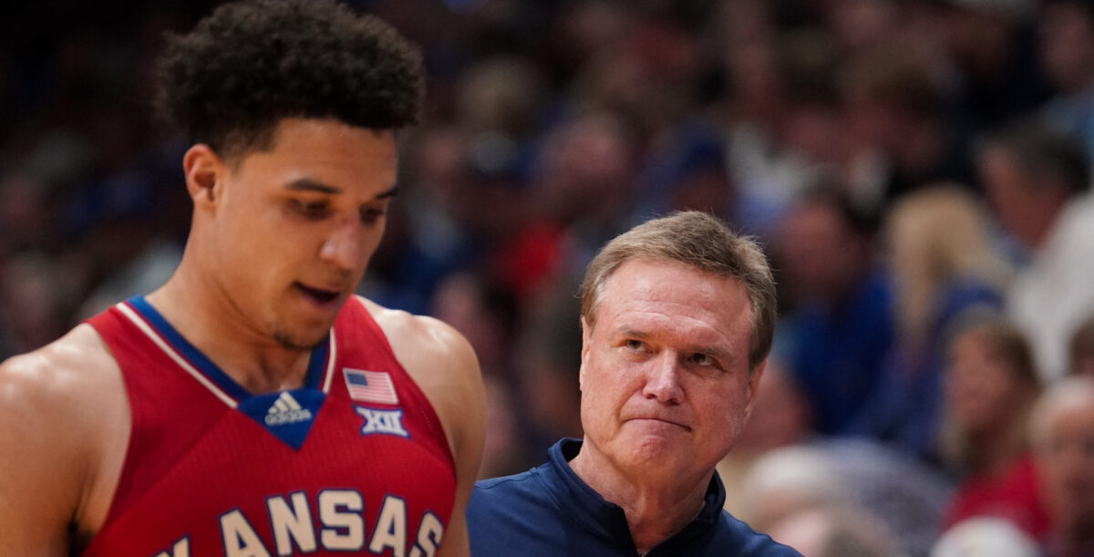 Bill Self spoke out about Kevin McCullar Jr. after the Kansas star faced criticism for sitting out March Madness