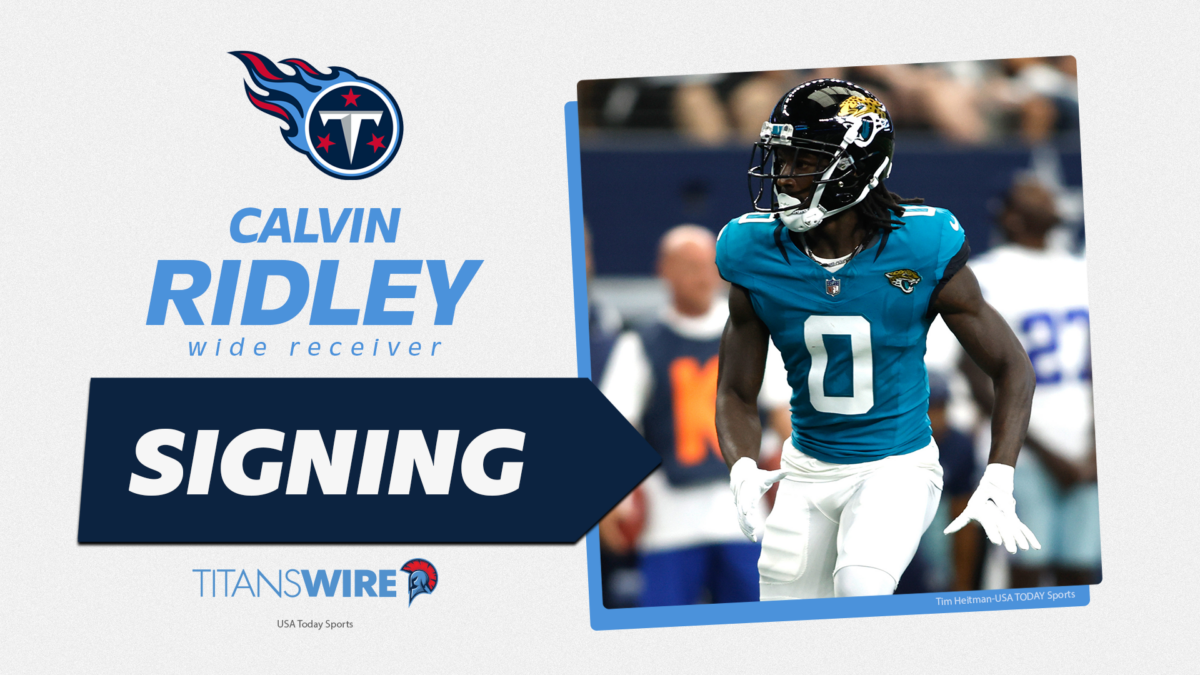 Grade for Titans’ signing of WR Calvin Ridley
