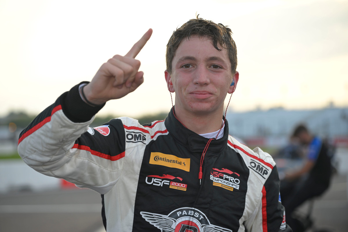 Garcia does the USF2000 double in St. Petersburg
