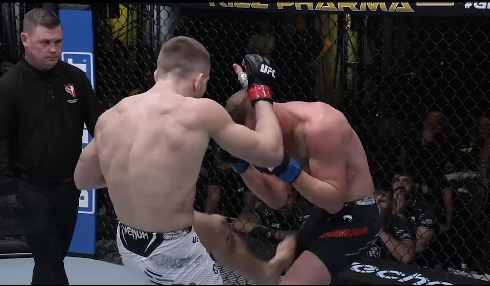 UFC Fight Night 238 video: Ludovit Klein lives up to ‘Mr. Highlight’ nickname with rare TKO finish