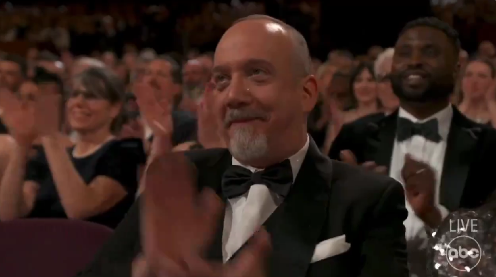 Paul Giamatti was moved to tears during his Holdovers co-star Da’Vine Joy Randolph’s Oscar speech