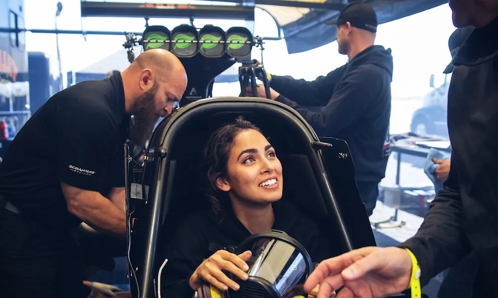 Jasmine Salinas to make Top Fuel debut at Pomona with Scrappers Racing
