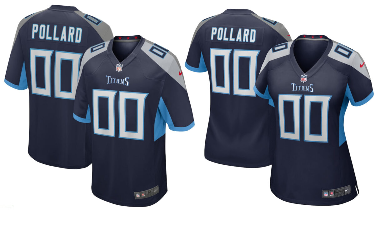 How to buy Tony Pollard Tennessee Titans jersey