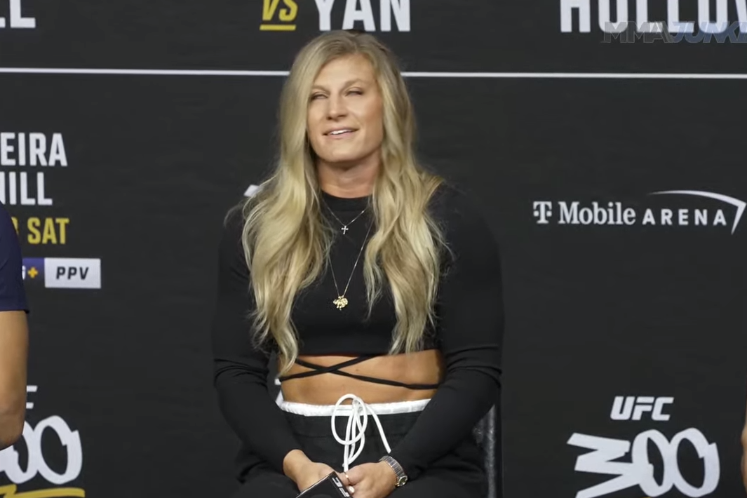 Kyla Harrison rolls her eyes at mention of Cris Cyborg helping Holly Holm train for UFC 300