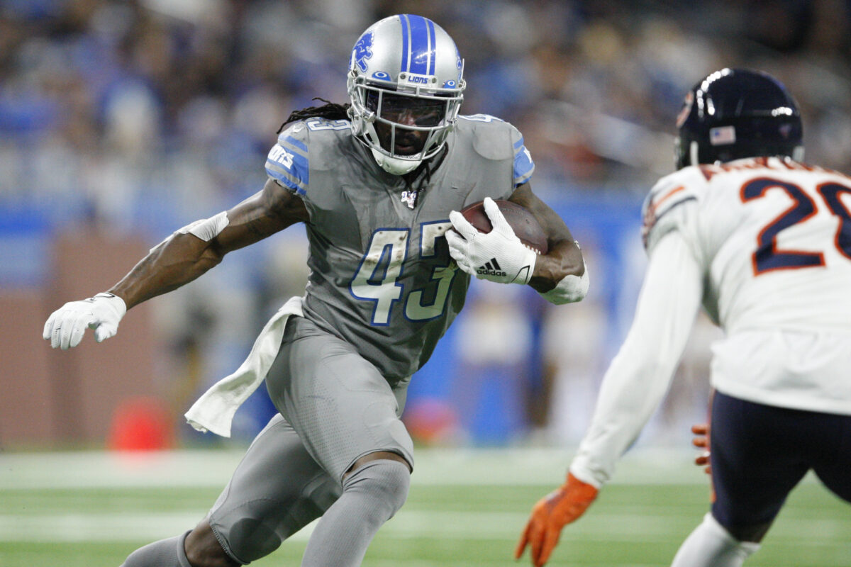 Former Lions RB hangs up his cleats